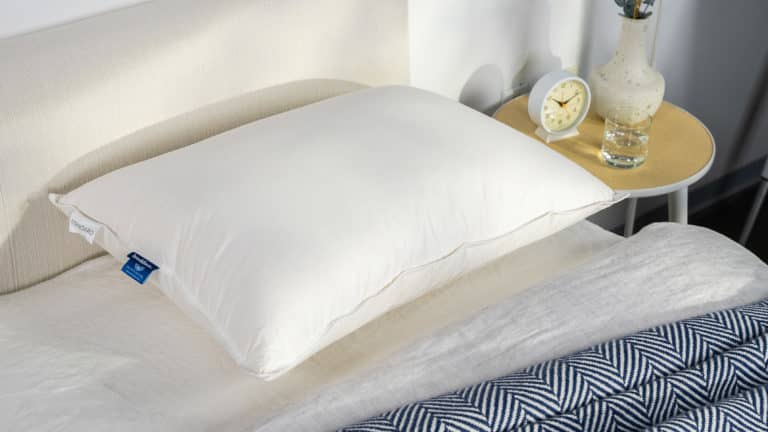 Best Pillows for Shoulder Pain - Best Firmness Options - Brooklinen Down Pillow