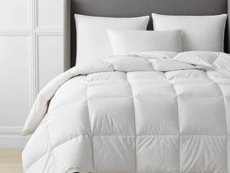 Best Duvet Inserts of 2025 - Best Hotel-Style - The Company Store Legends Hotel Organic Cotton Down Comforter