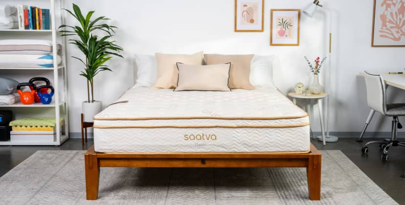 Best Medium Firm Mattress - Best Luxury Mattress - Saatva Classic - 1