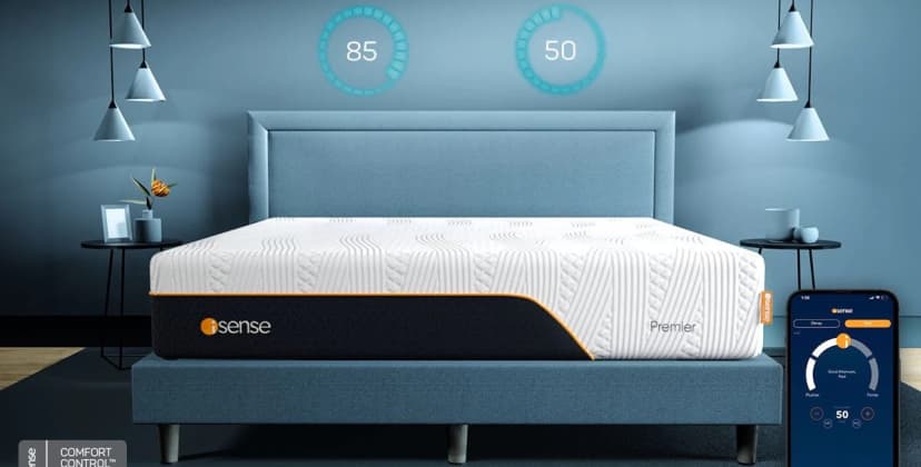 Best Smart Mattress of 2025 - Best Value Mattress - iSense Hybrid Premier